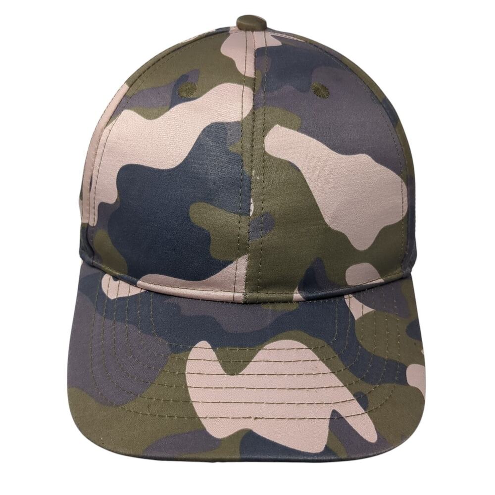 City Streets Baseball Cap Multicolor One Size Adjustable Camouflage 6 Panel